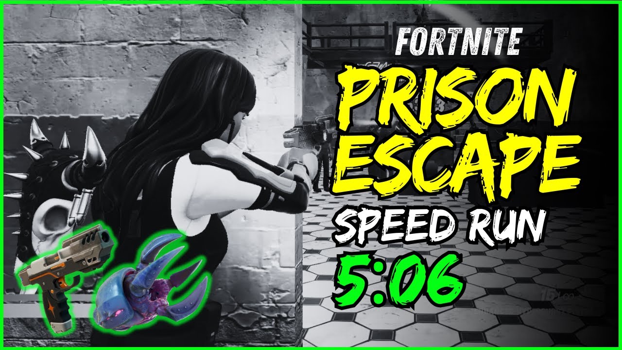 Fortnite Prison Escape (ROGUELIKE) Speed Run 8 - 5:06