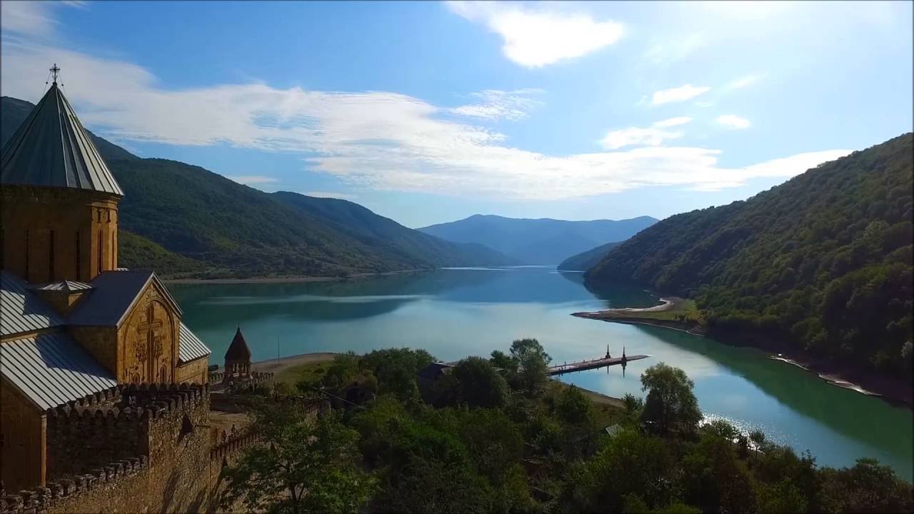 Грузия с высоты птичьего полета (Georgia) (Тбилиси, Батуми и тд.)
