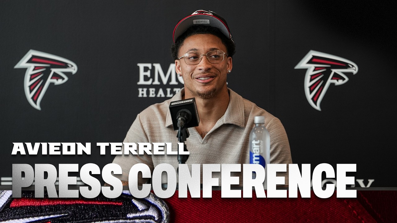 Avieon Terrell Introductory Press Conference | 2026 NFL Draft | Atlanta Falcons