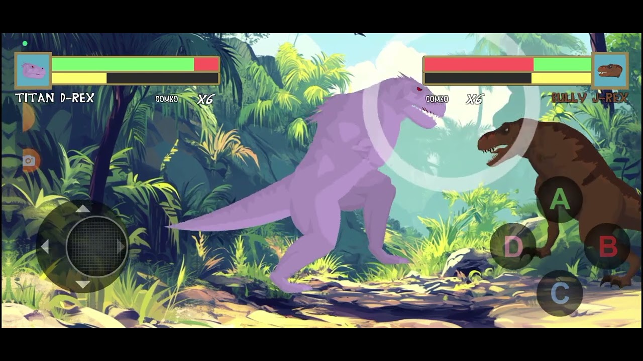 T-Rex fights dinosaurs Domination edition: I-rex (JW)(Fake) vs Rexy(JW) (real)