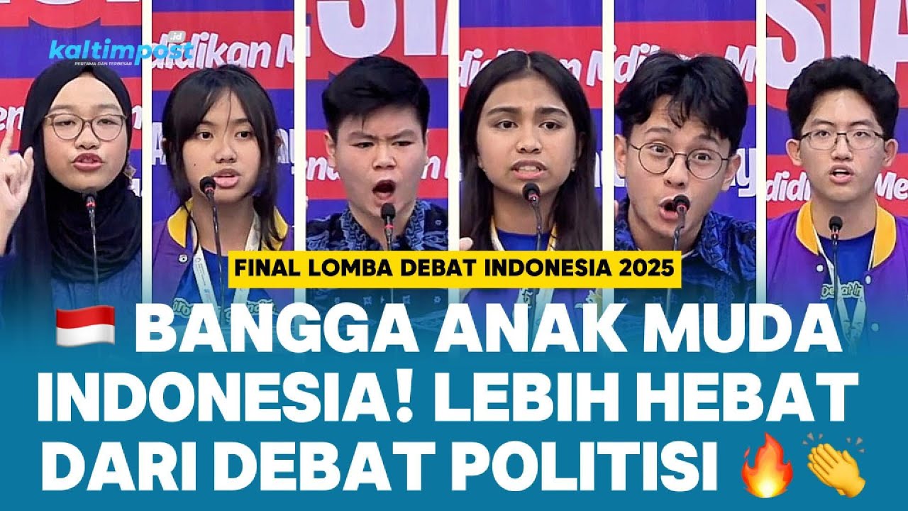 [FULL] Adu Hebat Debat Bahasa Inggris di Grand Final LDI 2025, Politisi Indonesia Minder Nonton Ini