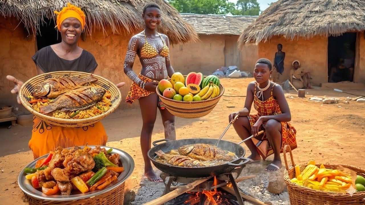 Cooking Traditional African Breakfast  Recipes  for my Family 