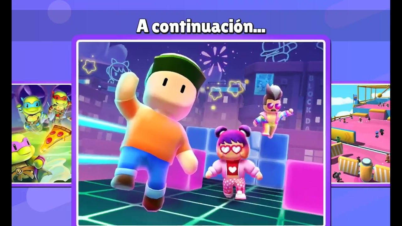 Jugando stumble guys parte 2