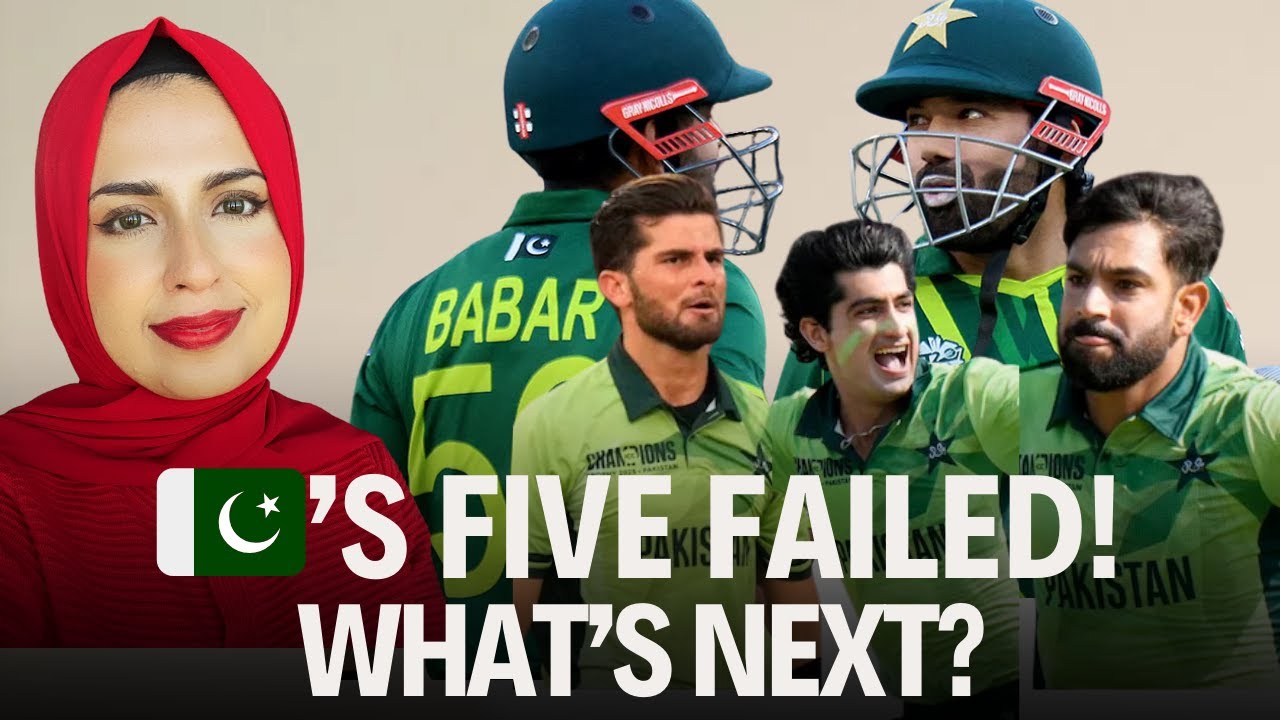 (Reupload) PAKISTAN's Favorite Five Failed yet again | Champions Trophy | India vs. Pakistan