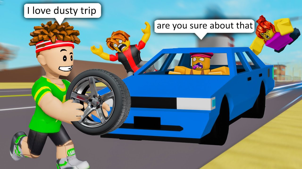 ROBLOX A DUSTY TRIP 3🚖 (SPECIAL ALL EPISODES) / ROBLOX Brookhaven 🏡RP - FUNNY MOMENTS