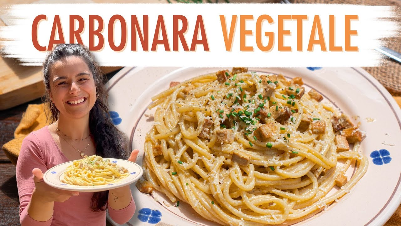 Non Chiamatela CARBONARA - Ricetta Della Carbonara Vegetale Senza Panna | ElenfanteVeg