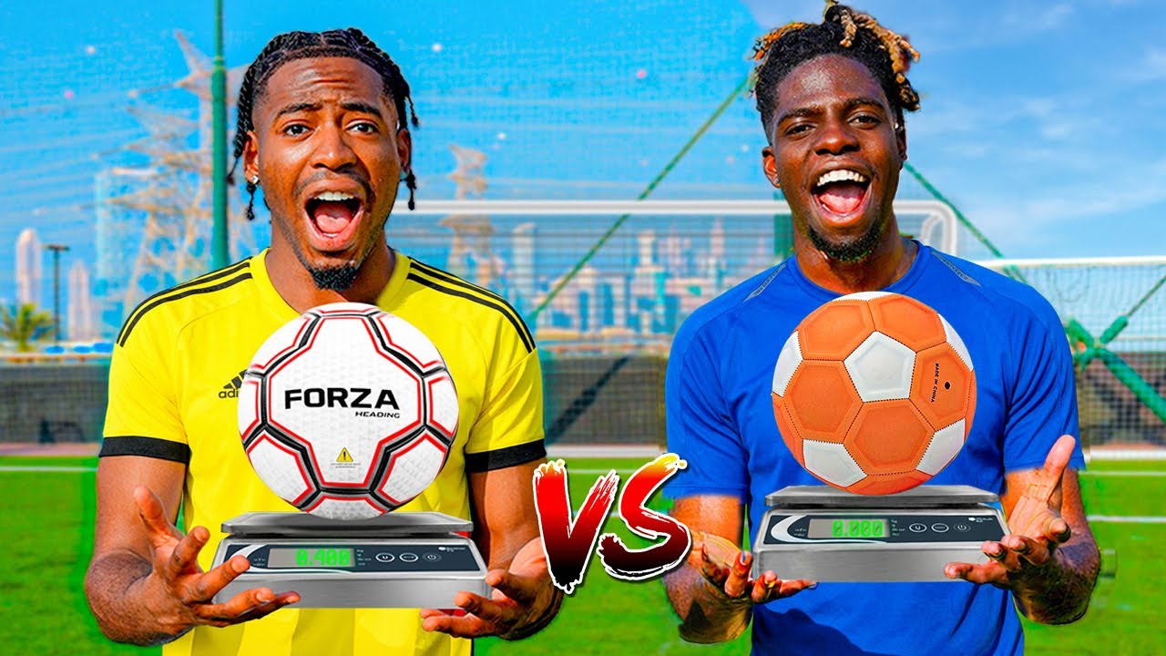World&rsquo;s LIGHTEST Football vs. World&rsquo;s OVERPOWERED Football
