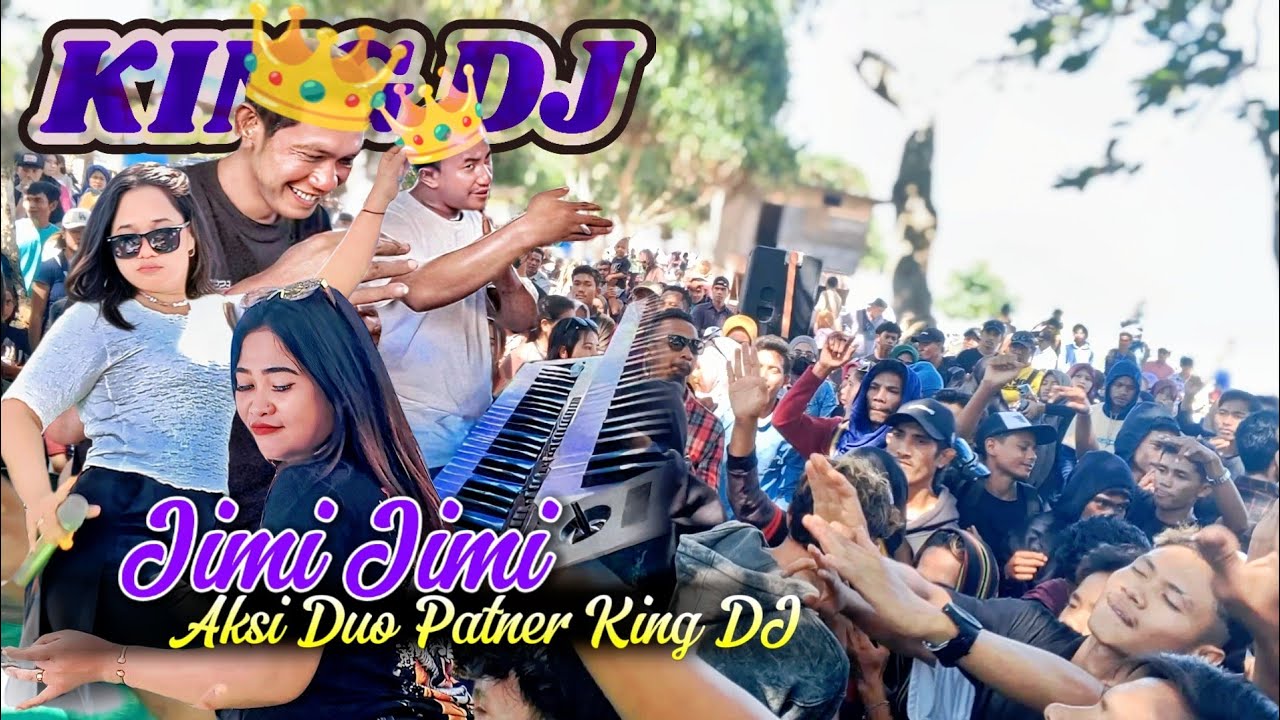 Heboh⁉️Jimi Jimi On Ria Beach | Collab With King Dj👑