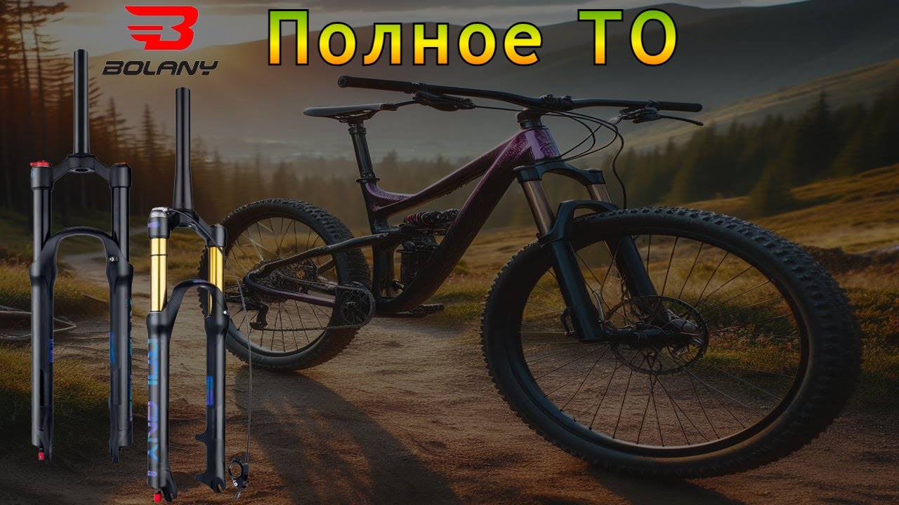 BOLANY 🚴 Обслуживание вилки