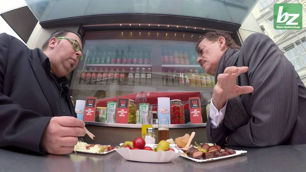 Senf oder Ketchup? Promi-Interviews am Wiener W&uuml;rstelstand : Josef Bitzinger