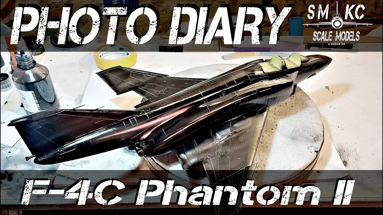 F-4C Phantom II (Tamiya - 1/32) - Photo build