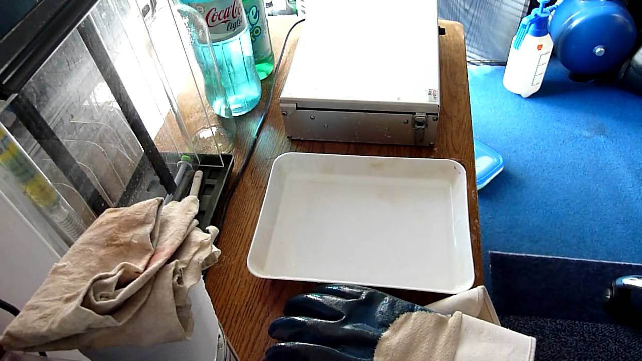 PCB project: Part 1: Developing and etching.