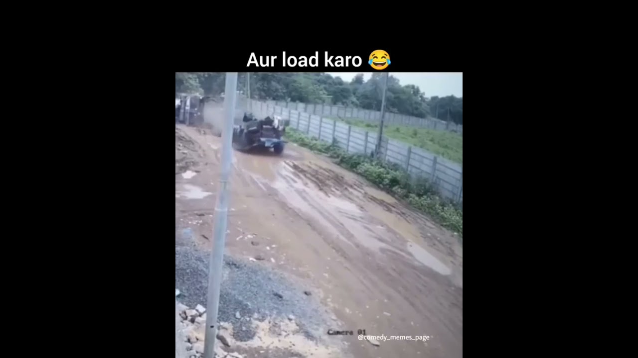 Truck Accident | Loaded Truck Breakdown | Funny Accident Shorts