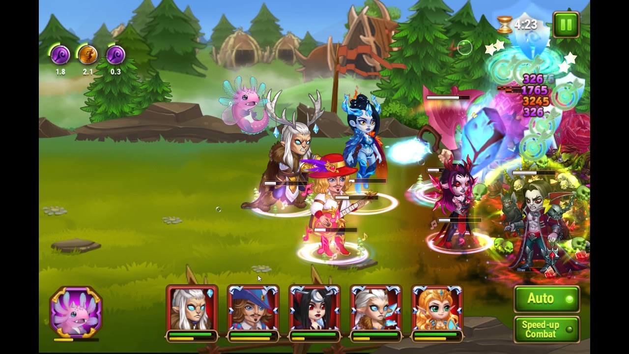 Hero Wars &mdash; Path of Light Day 4 Story and Max Level Boss