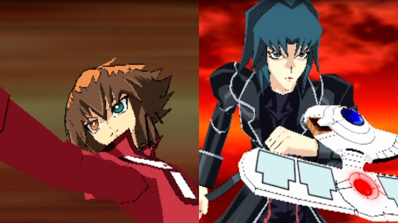 Yu-Gi-Oh! GX Tag Force 3 (PSP) Part 14 - Syrus Heart Event #4 Dueling Jaden And Zane HD 1080p