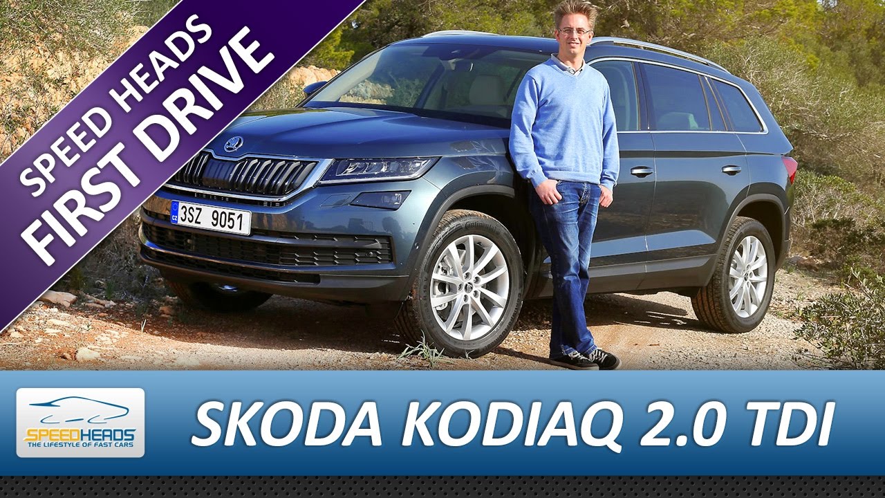Skoda Kodiaq 2.0 TDI 4x4 Test (190 PS) - Fahrbericht - Review - Speed Heads