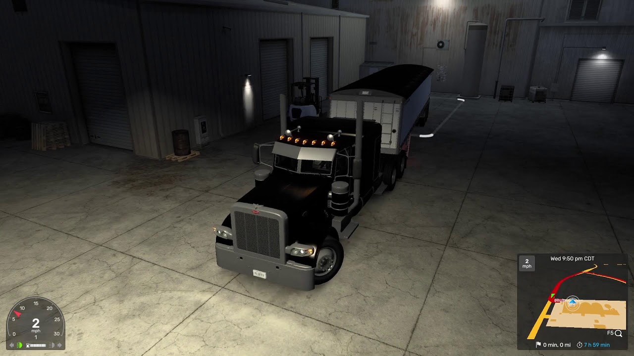 American Truck Sim / no-vc / grain hauling