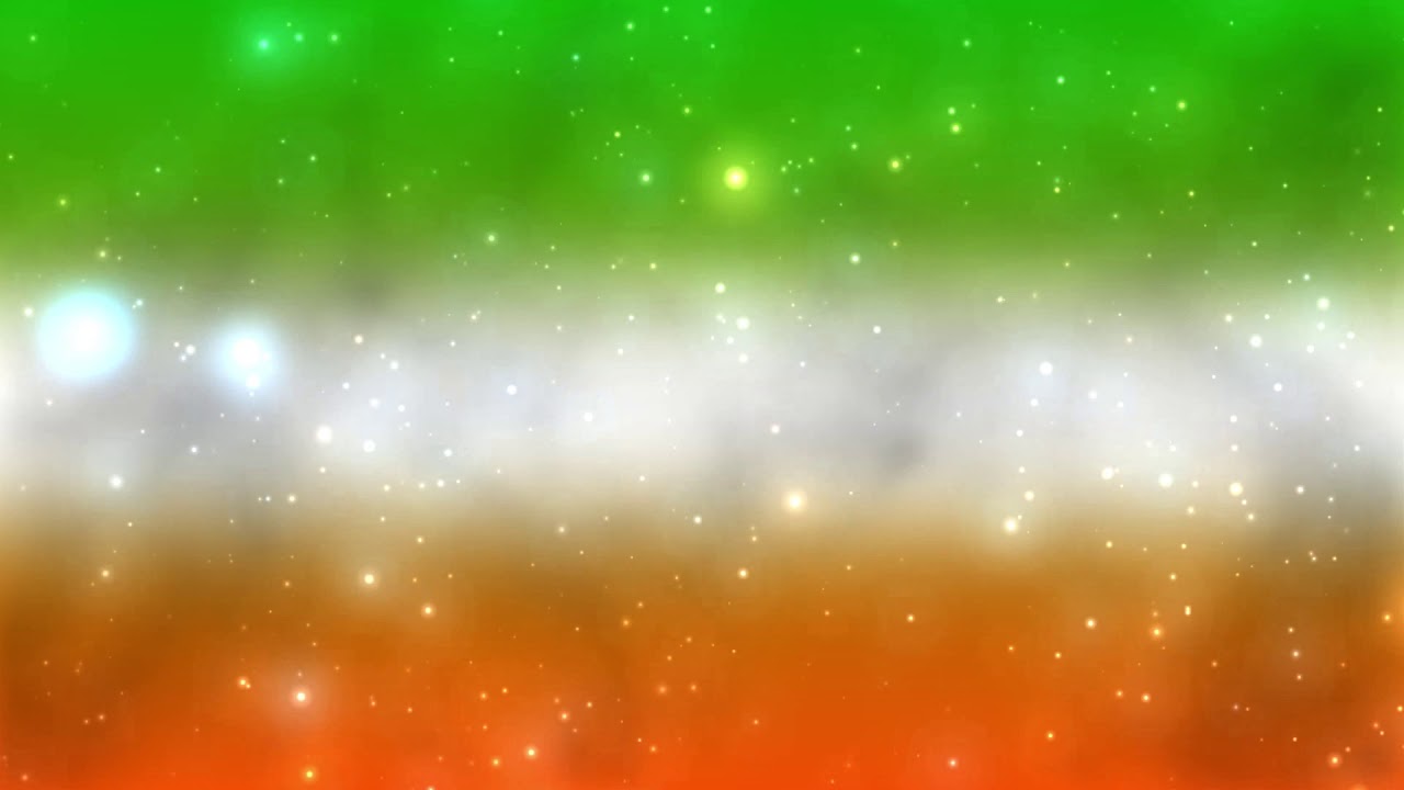 Blinking Star Tricolour Republic Day Motion Background Video - free 26 January Status Animated