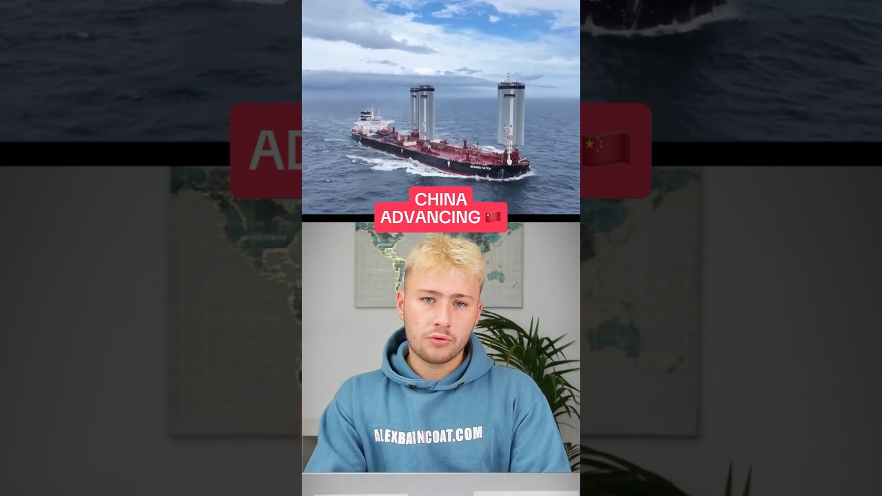 China's new Wind Powered Cargo Ship