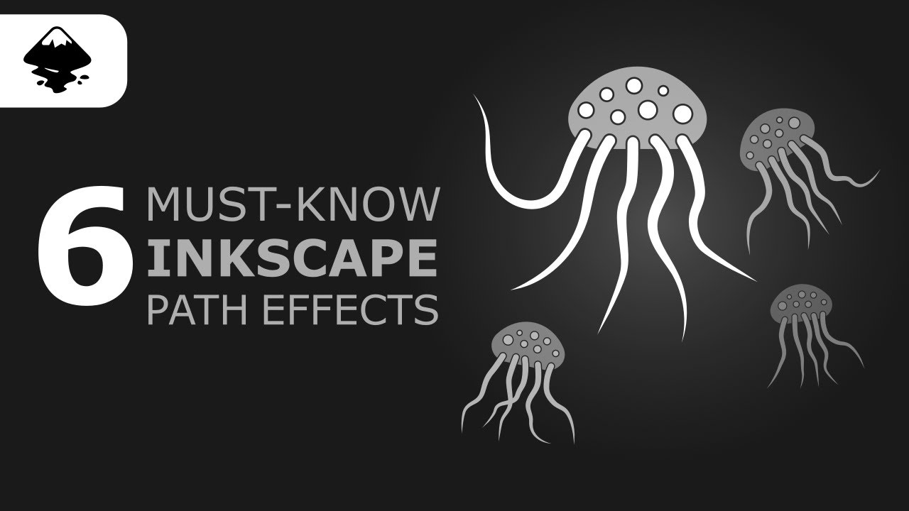 Изучите 6 мощных эффектов контура Inkscape в одном дизайне
