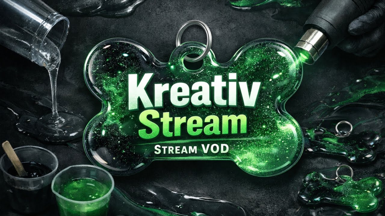 Kreativ-Stream / Crafting und Epoxi 🔨🎨 | Stream VOD   @SparkThePup