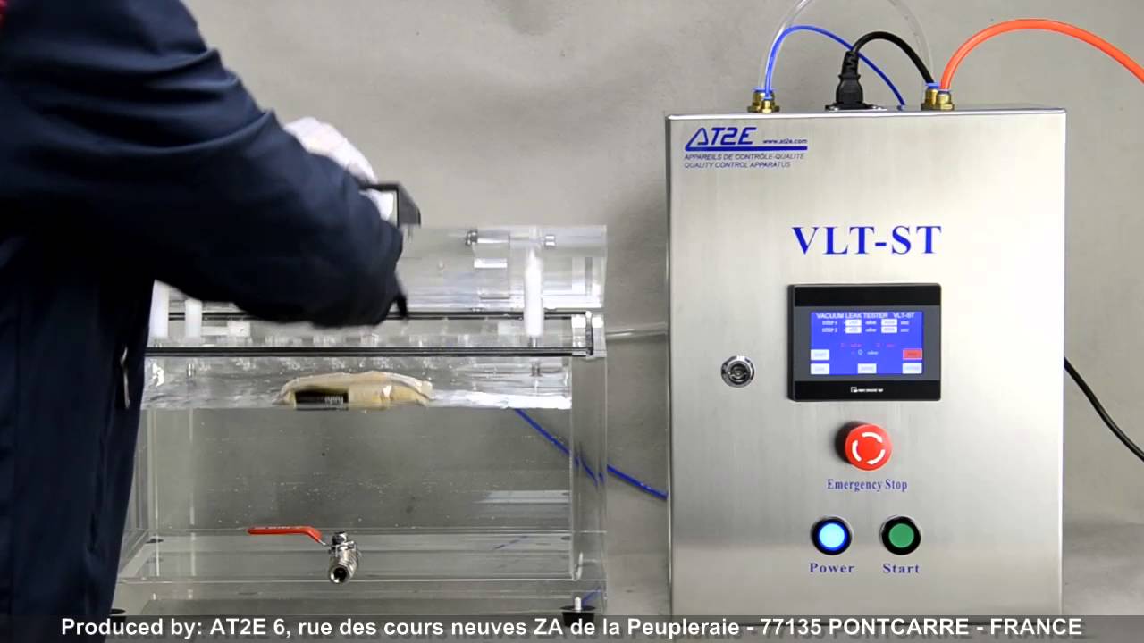VLT ST - Vacuum Leak Tester (Vacuum Chamber) / Test d'Étanchéité (caisson à vide) / Camara de Vacio