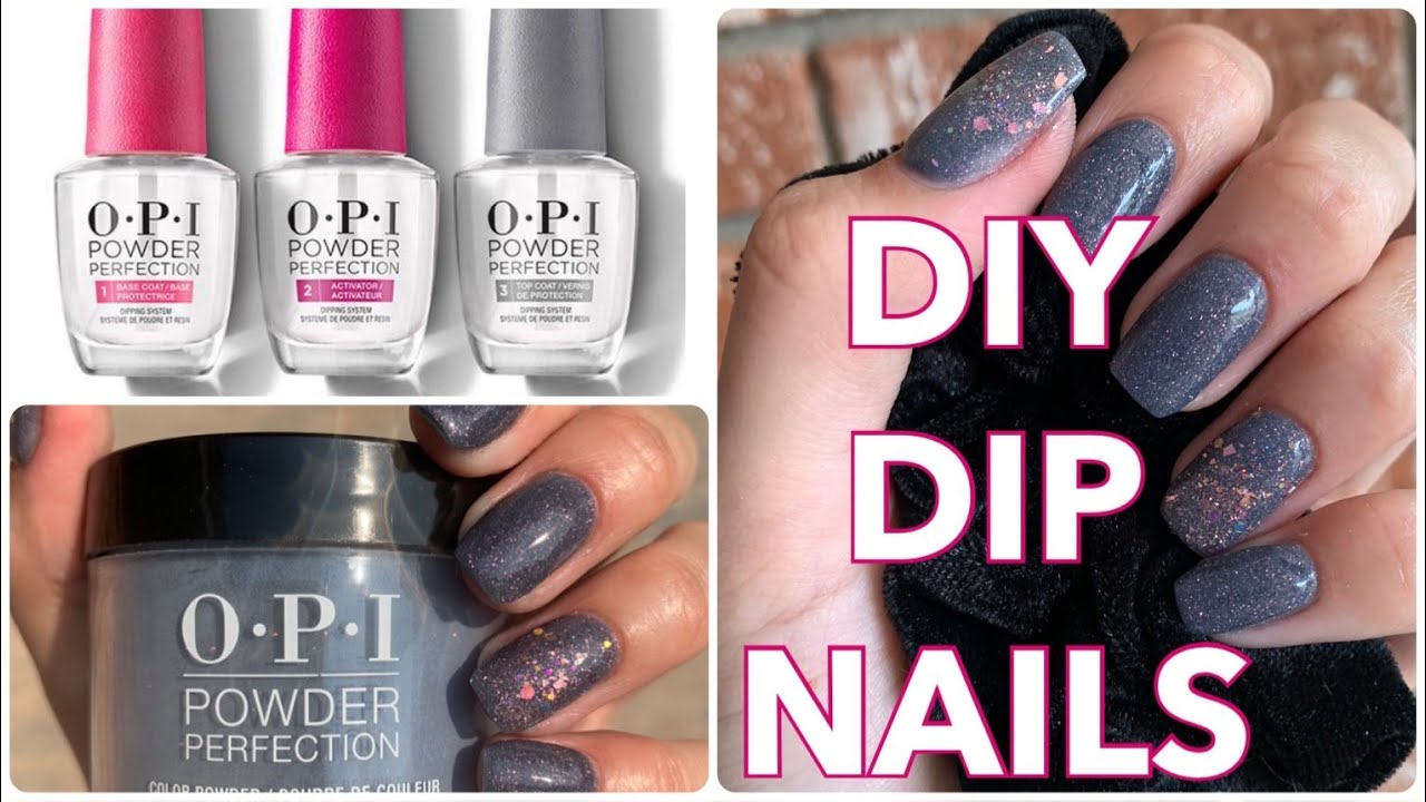 Dip Powder Nails at Home | OPI Powder Perfection Dip System