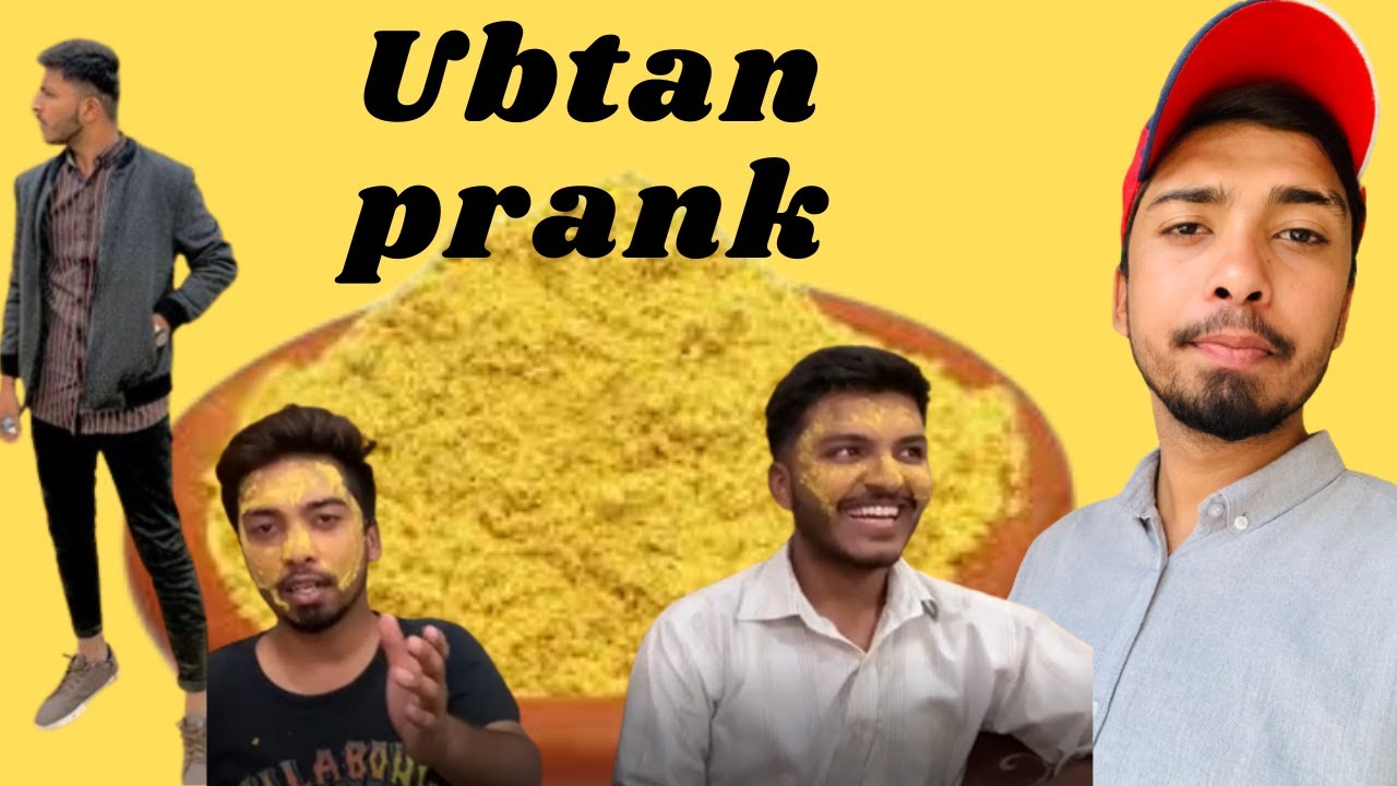 Prank with Bro and Friend | Ubtan Prank | By 7 Rings | & Maira Malik🤣🤣🤣