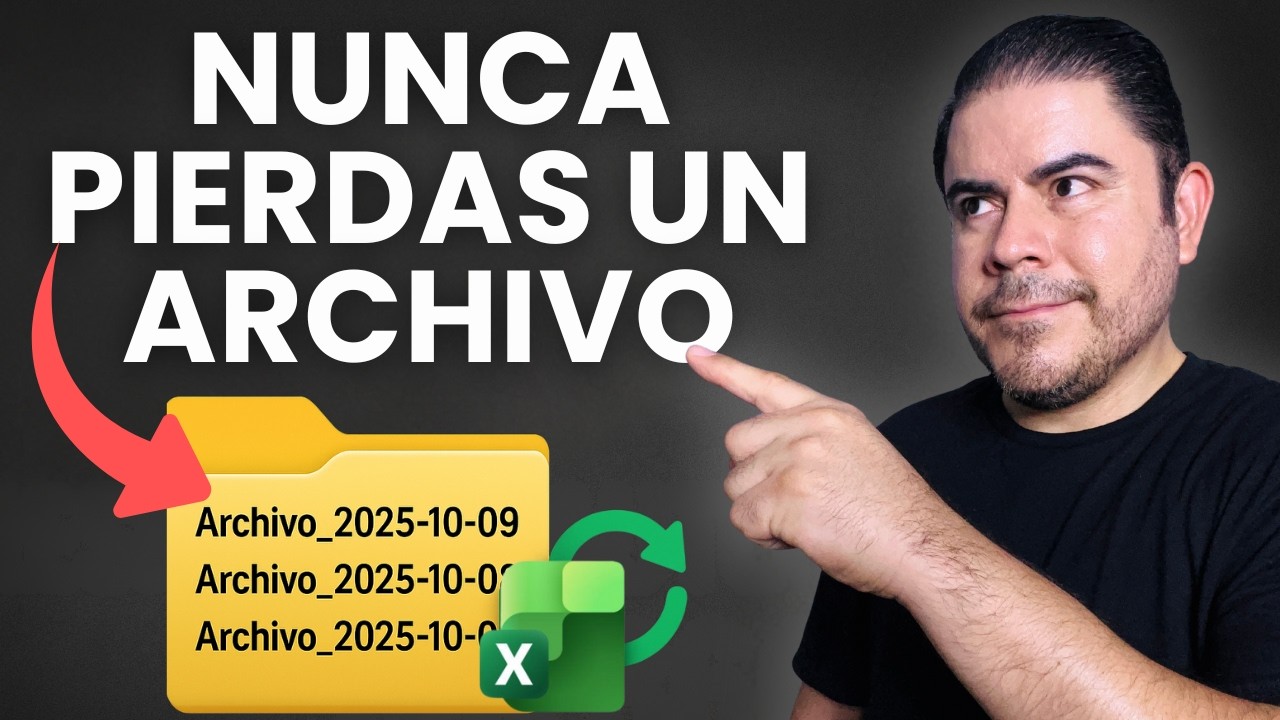Cómo Crear Respaldos Automáticos de tus Archivos de Excel y tener varias Versiones (macro Gratis)