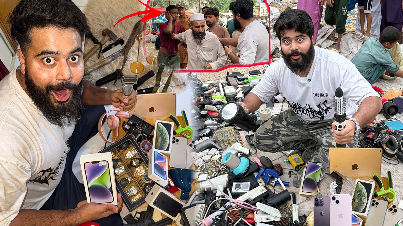 Spending Rs 10,0000 on Chor Bazar 😱 | Chor pakar Lia Chor Bazar ma