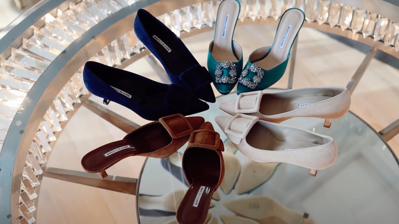 MANOLO BLAHNIK JUST LAUNCHED AT NET A PORTER & I HAVE FOUR NEW PAIRS TO SHOW YOU!