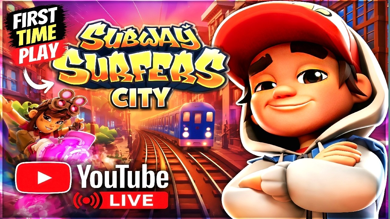 🔥 Subway Surfers City В ПРЯМОМ ЭФИРЕ! Первый взгляд на геймплей 😍 | От нуба до профи? 😉