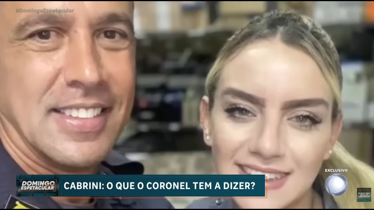 Caso PM: Gisele em entrevista exclusiva a Cabrini, coronel refuta acusações de ter matado a esposa
