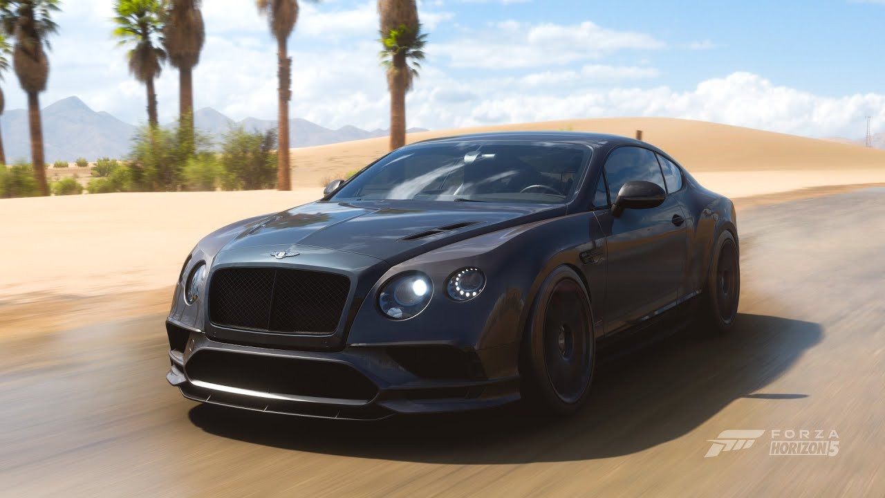 Bentley Continental Supersports - 1000HP | Forza Horizon 5 | Steering Wheel Gameplay