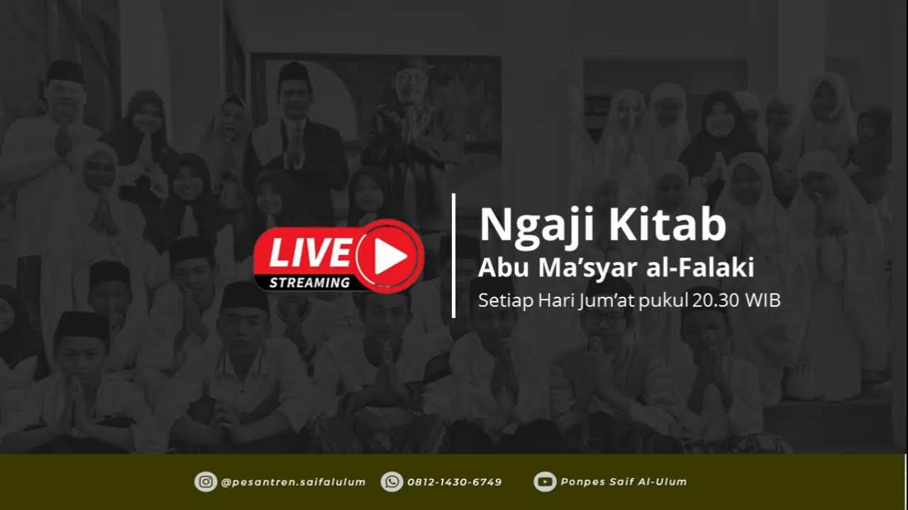 [ Ngaji Kitab Abu Ma'syar al-Falaki ] - Bapak KH R Dedi Maqsudi S