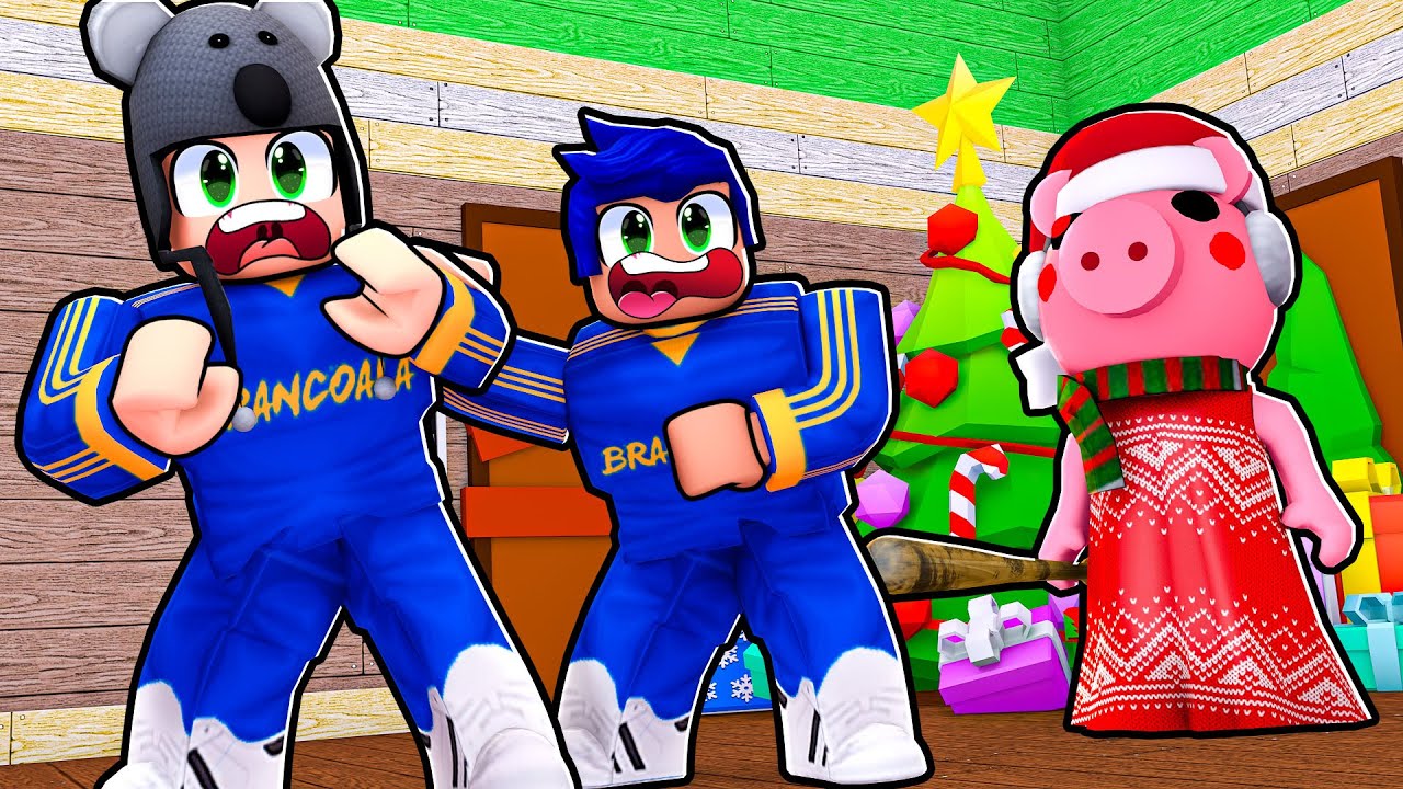 CUIDADO COM A PIGGY DE NATAL NO ROBLOX - Brancoala Games