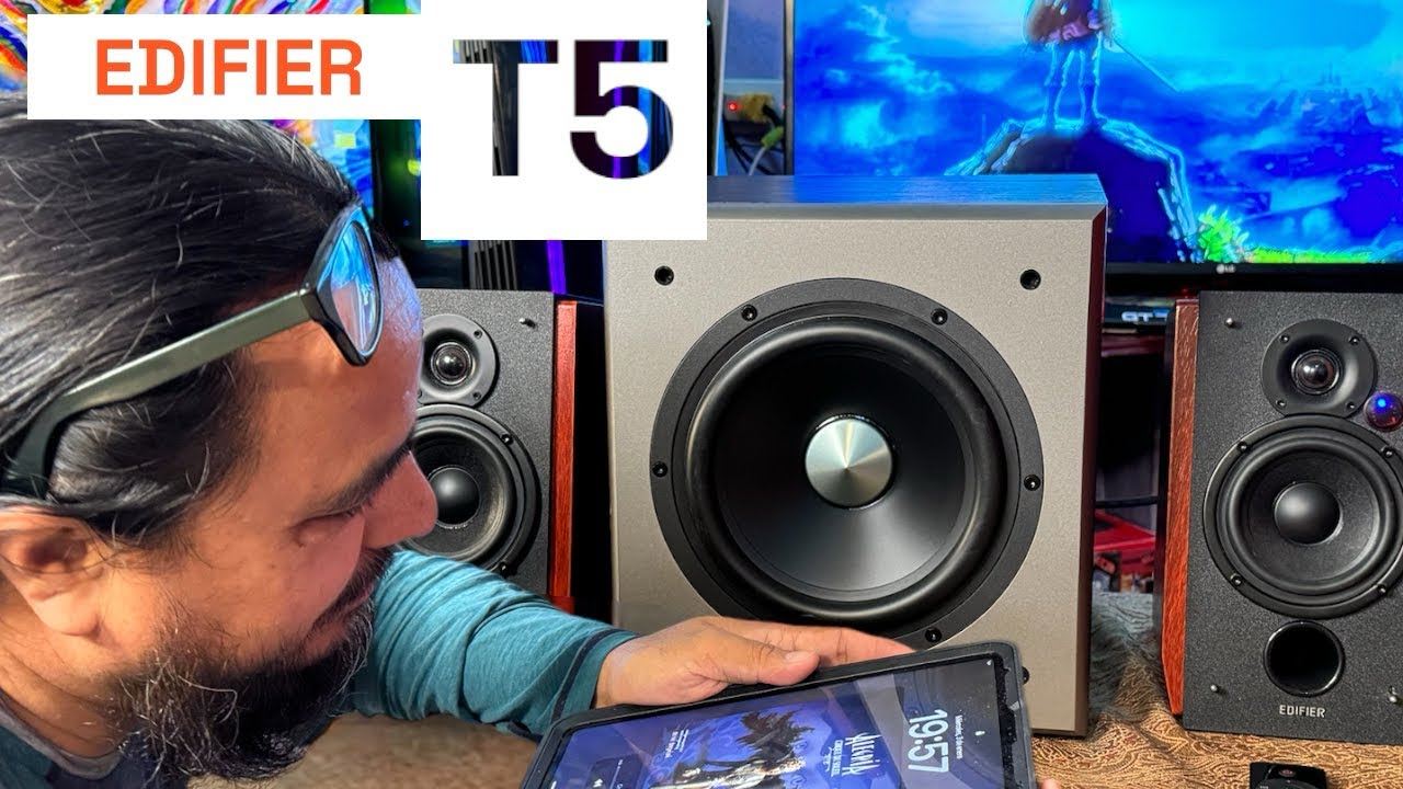 SubWoofer EDIFIER T5 / Unboxing y conexión paso a paso