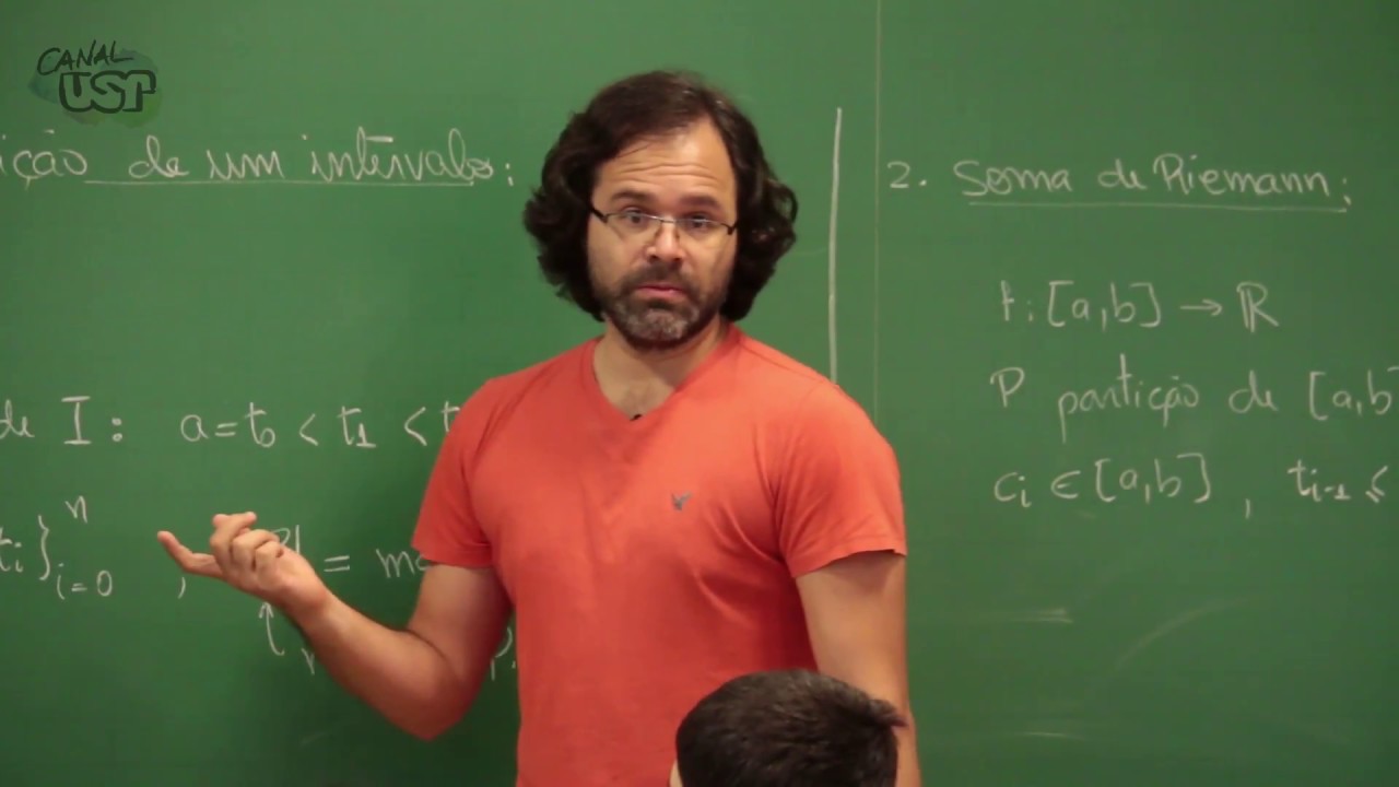 Cálculo I - Aula 25 (1/3) Integral de Riemann: construção do conceito