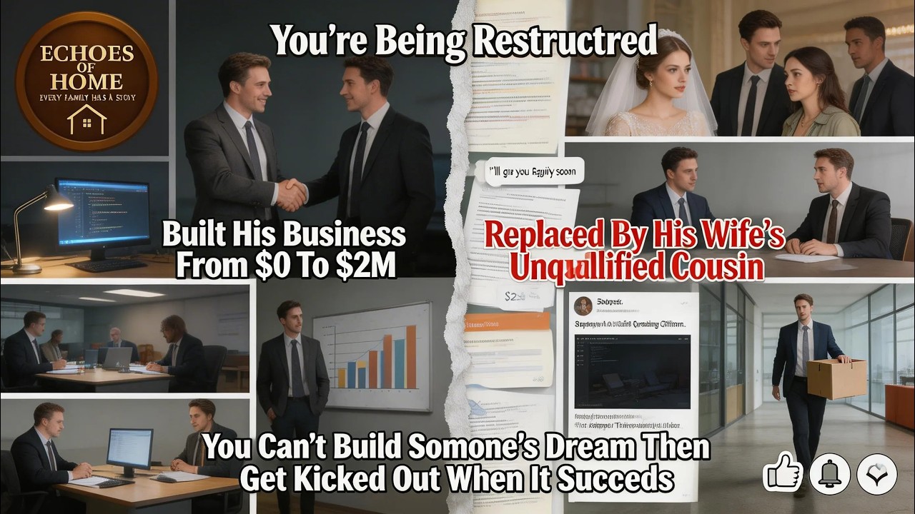 I Built My Brother's $2M Business From Nothing. Then He Fired Me And Gave My Position To His...