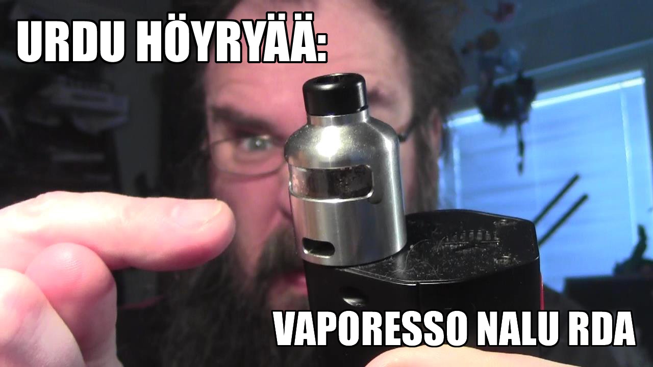 Vaporesso Nalu RDA - kiitokset MyVapeDeal
