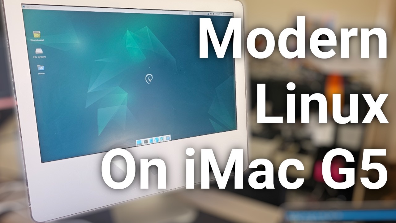 Возможен ли Modern Linux на G5 iMac?! - (Debian и Adelie Linux на G5 PowerPC iMac)
