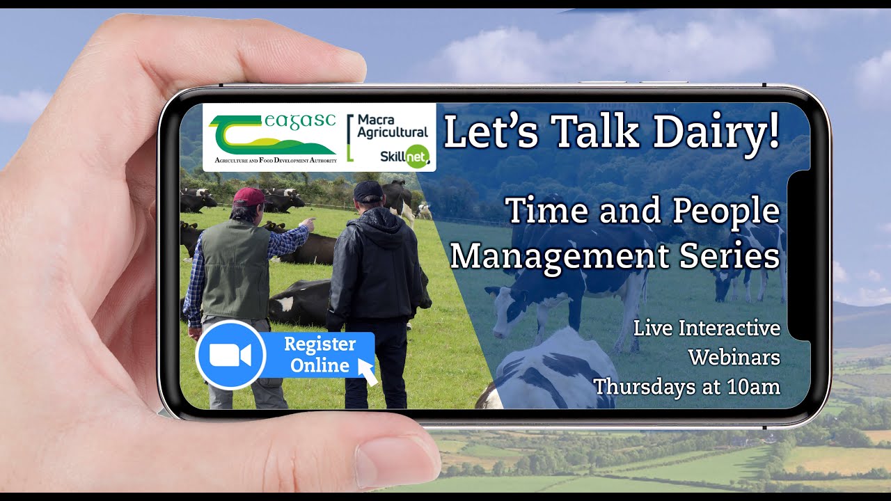 Let's Talk Dairy Webinar - Working Efficiently