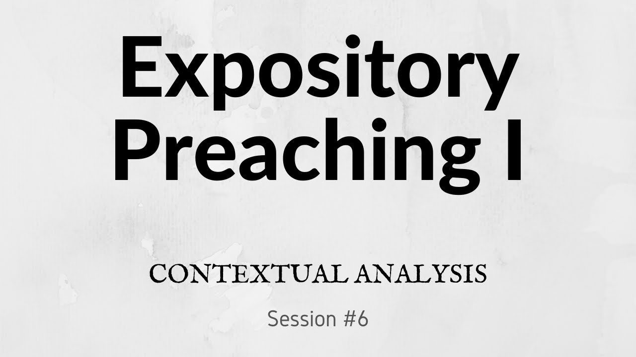 Contextual Analysis