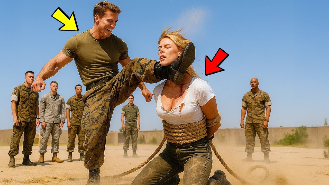 „Knie vor mir!“ Sie traten sie nieder – doch sie brach beiden die Beine vor 282 Navy SEALs