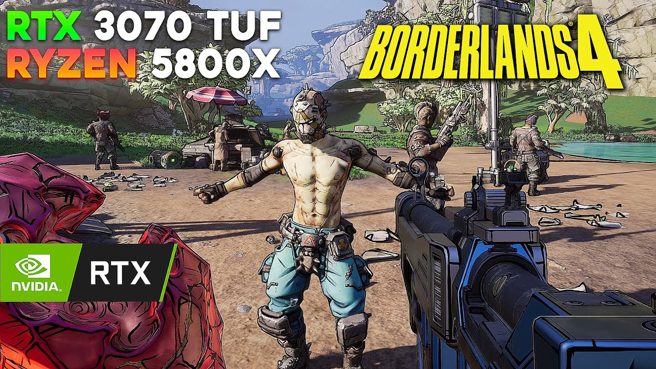 BORDERLANDS 4 / RTX 3070 TUF, Ryzen 5800X