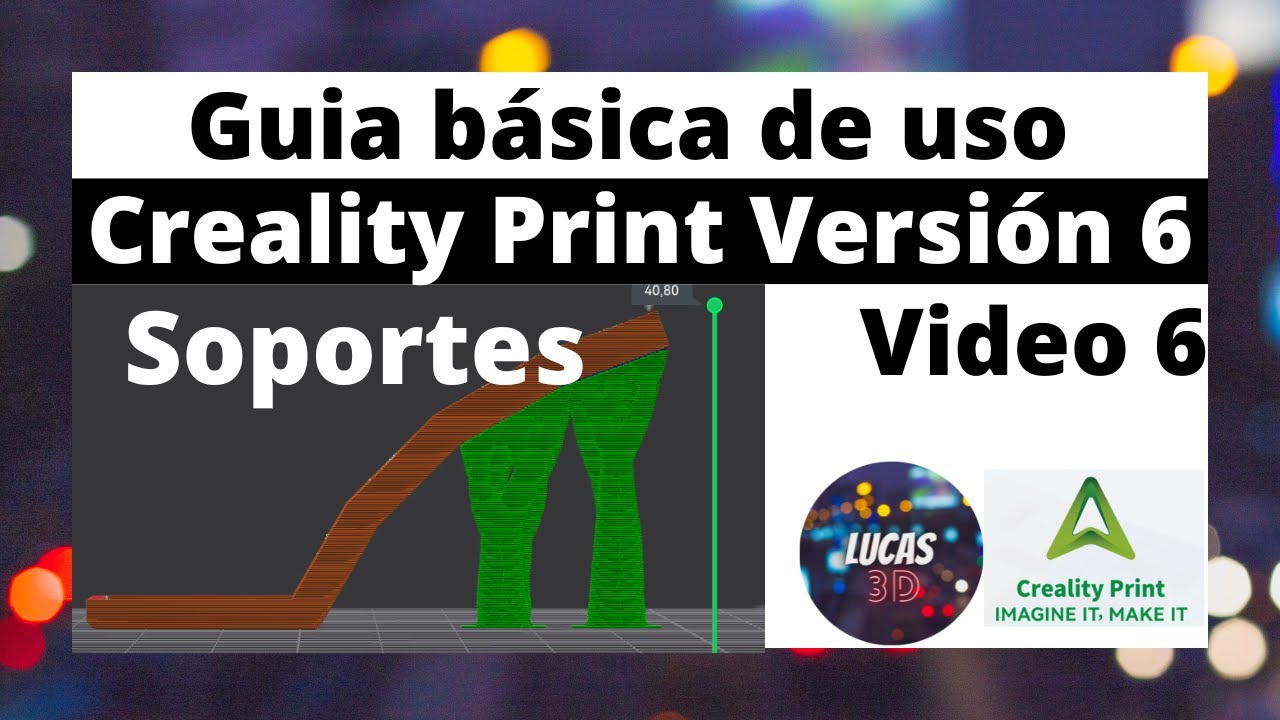 💥 Creality Print - Soportes - Video 6 🔥 #creality3d #crealityprint