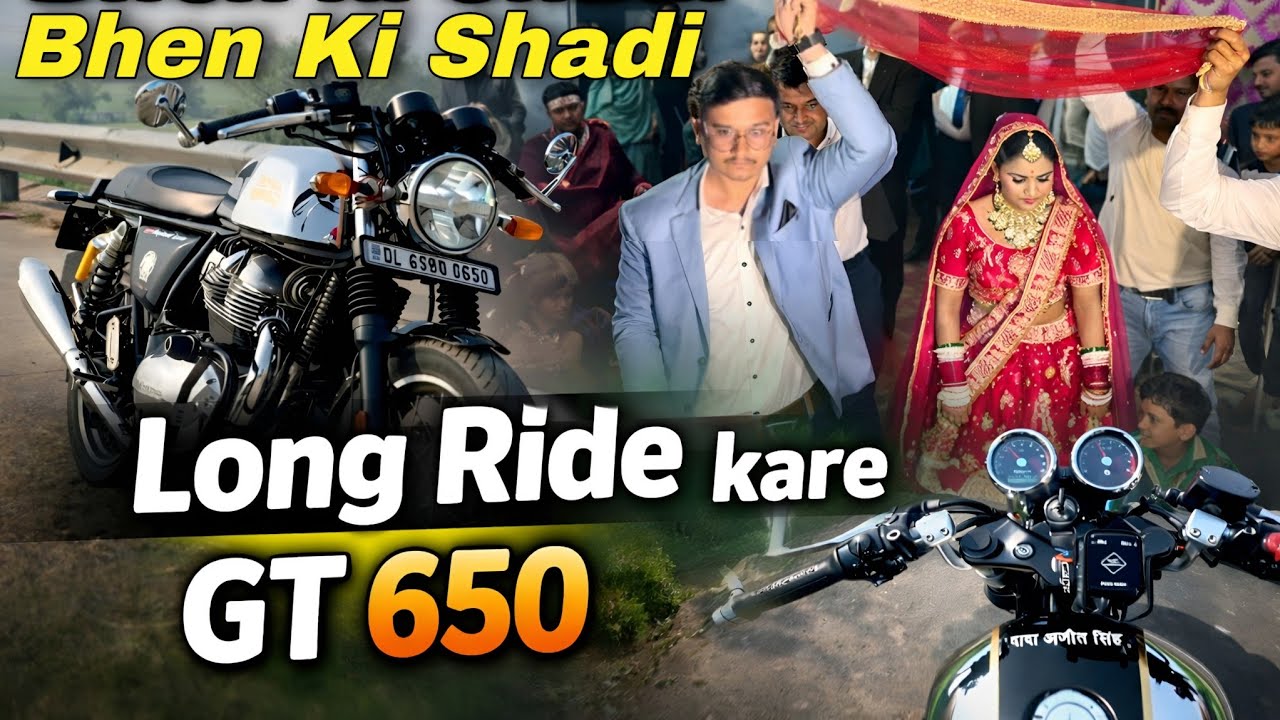 Gharwalo ko Diya Surprise 😍 Bhen ki Shadi me Gaya ✅ GT 650 ko lekar 🔥 Plot pr Hua bda Nuksaan 🥲