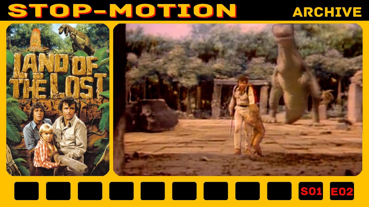 Land Of The Lost (TV series, 1974) S01 Ep02 Stop Motion Shots