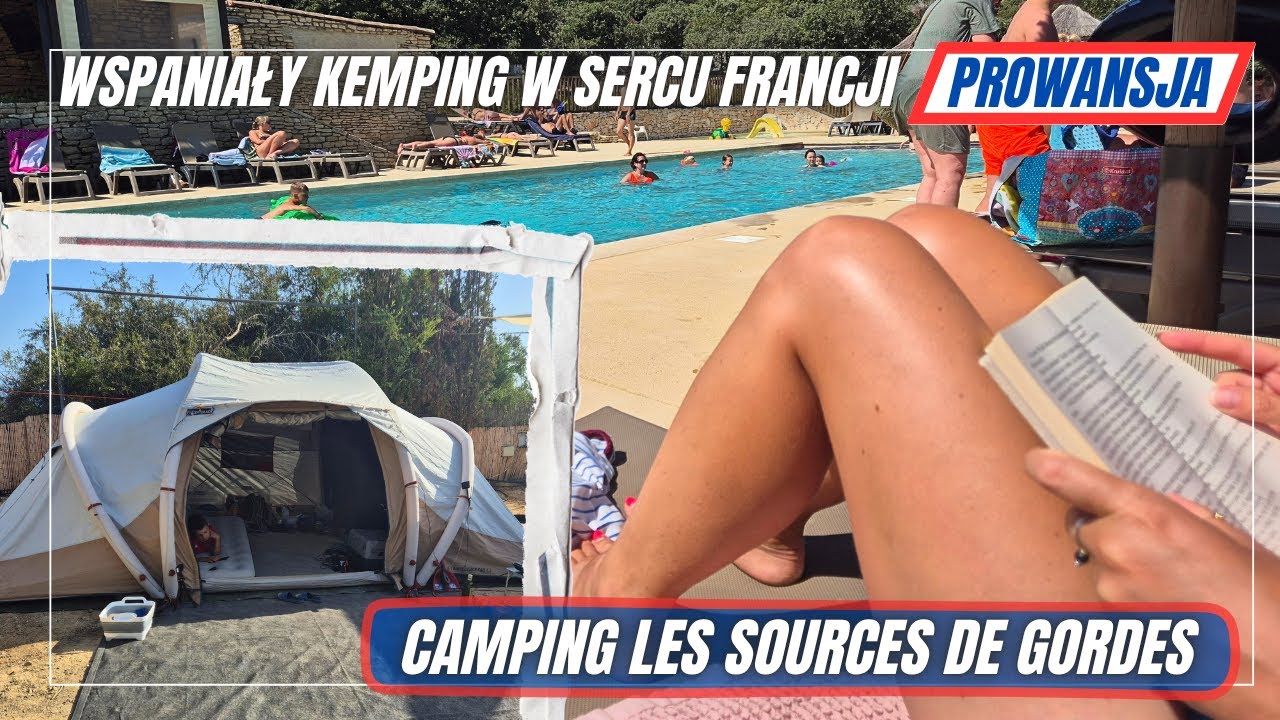 Gordes  kemping w Prowansji. Basen, mini golf i koncert – życie na kempingu jak z bajki! 🇫🇷⛺️