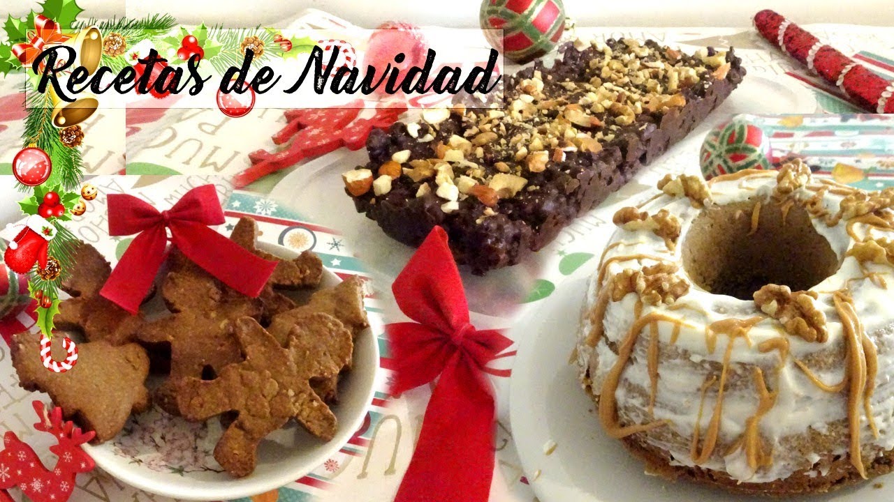 RECETAS SALUDABLES PARA NAVIDAD | HEALTHY CHRISTMAS TREATS